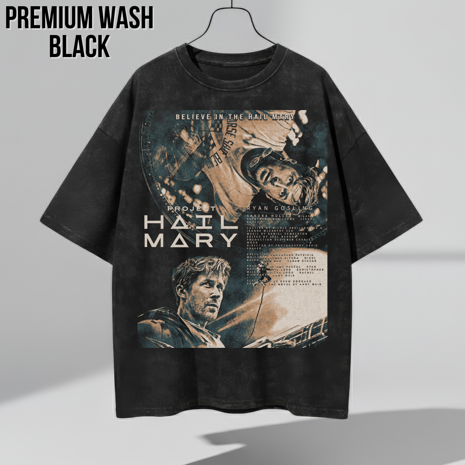 Project Hail Mary Movie Shirt - Space Movie Poster Shirt