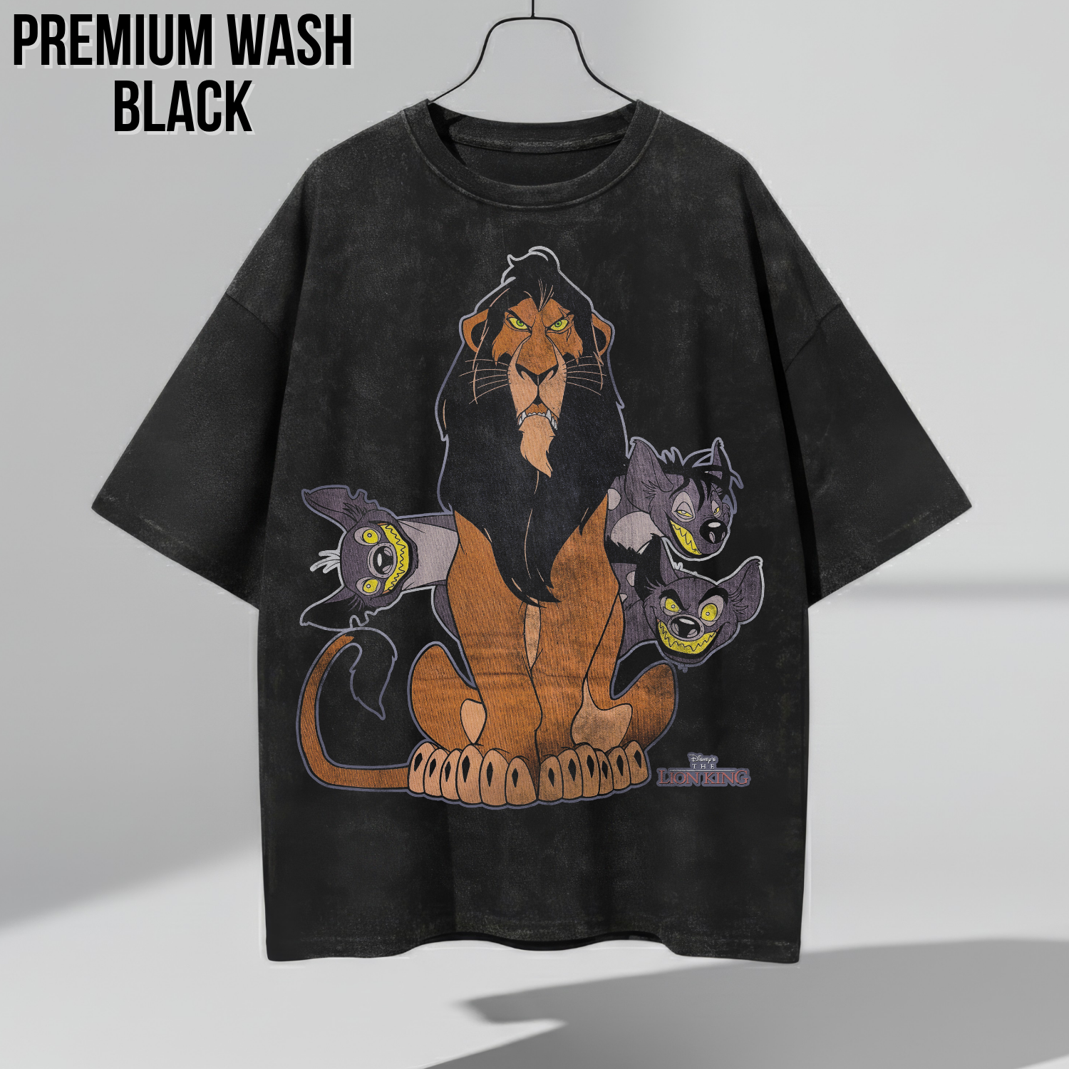 Lion King Scar Shirt – Disney Lion King Scar and Hyenas Graphic Tee, Scar Disney Villain Fan Gift, Lion King Shirt, Disney Villain Shirt