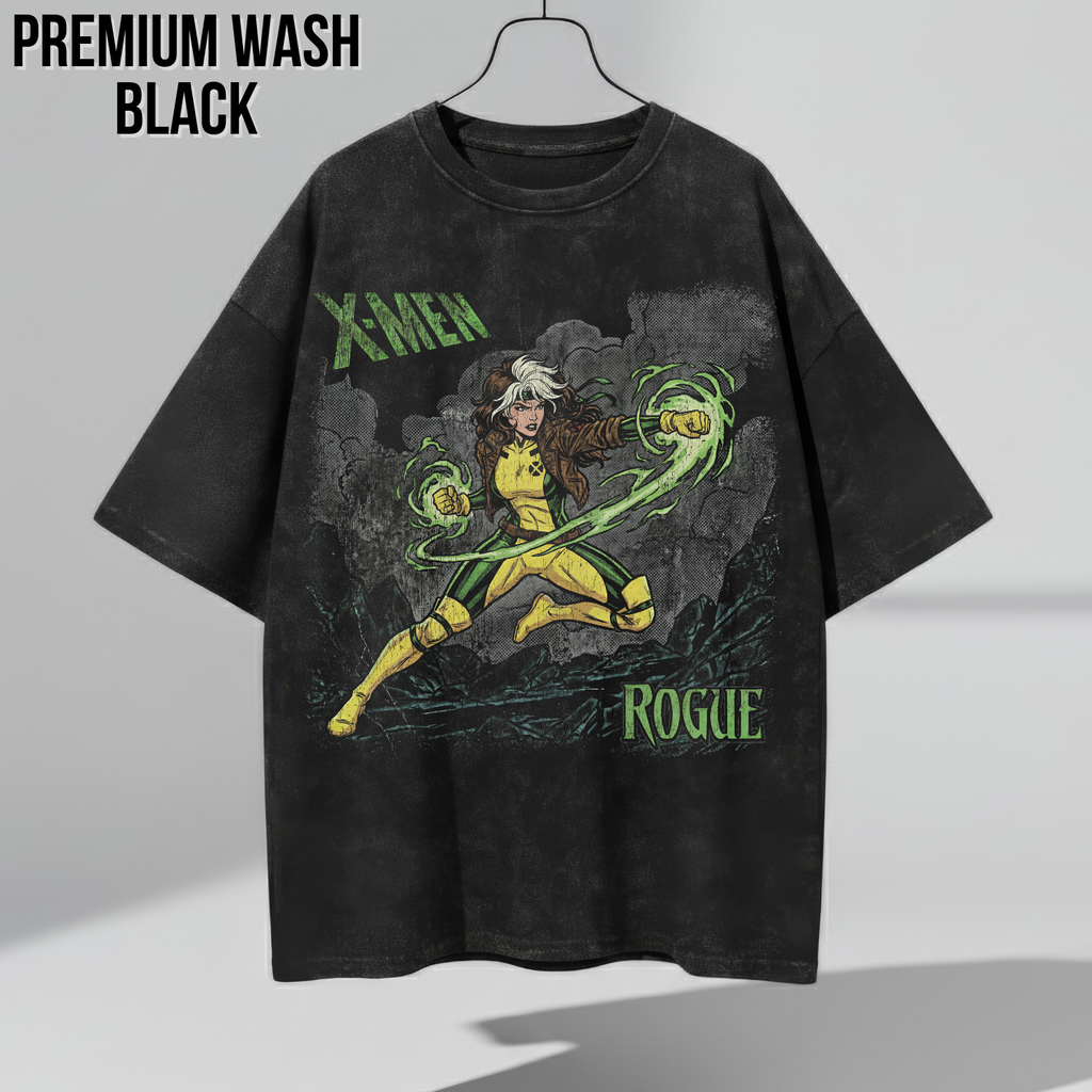 Rogue X-Men Shirt – X-Men Rogue Comic Graphic Tee, Rogue Marvel Fan Gift, X-Men Comic Shirt, Marvel Mutant Graphic Tee
