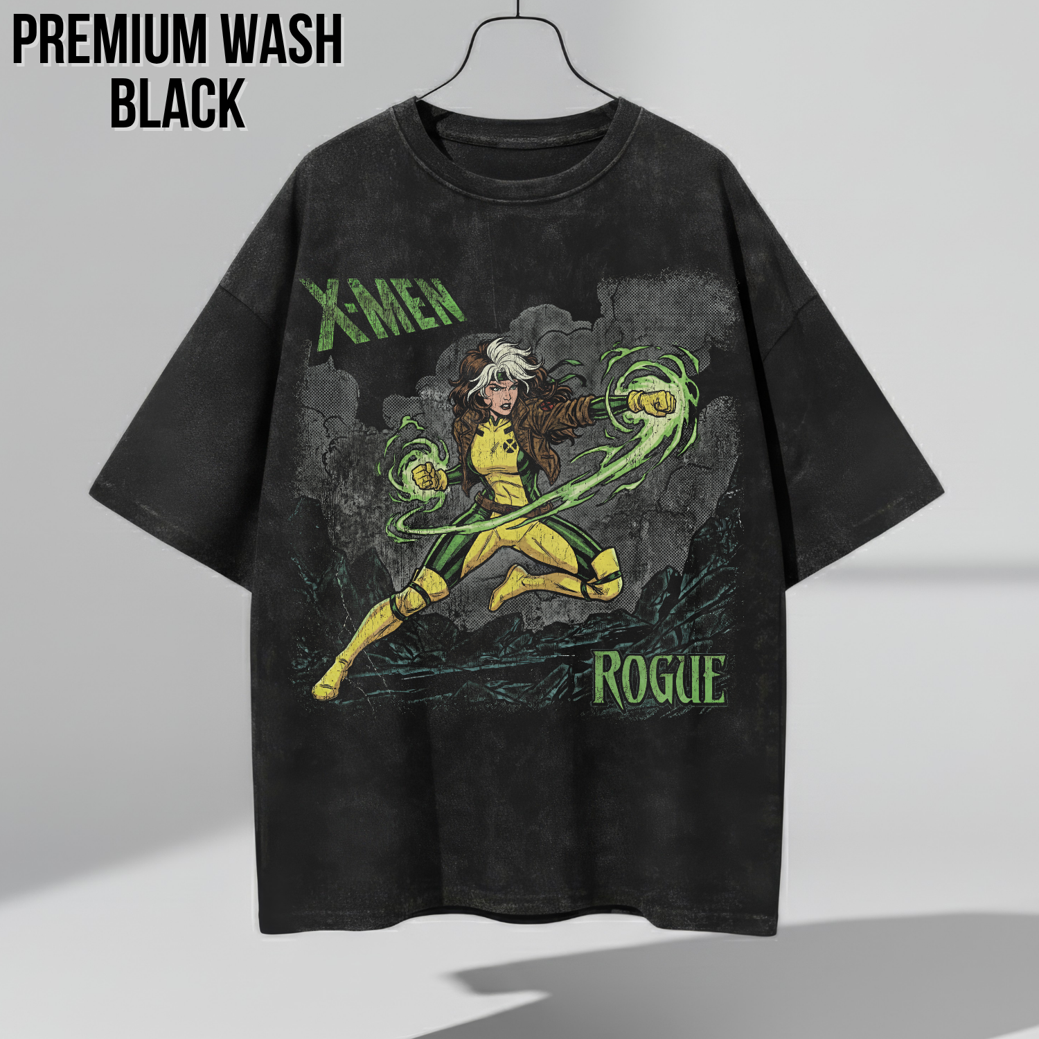 Rogue X-Men Shirt – X-Men Rogue Comic Graphic Tee, Rogue Marvel Fan Gift, X-Men Comic Shirt, Marvel Mutant Graphic Tee