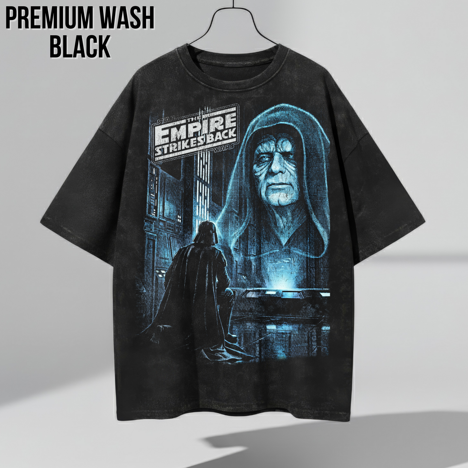 Star Wars Emperor Palpatine & Darth Vader Shirt: Vintage Empire Strikes Back Tee