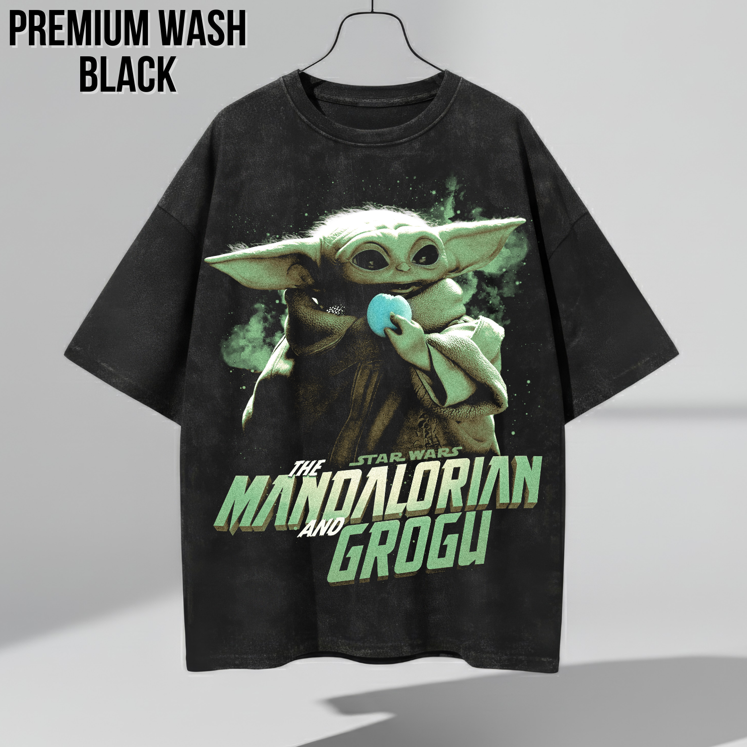 Mandalorian and Grogu Shirt: Grogu Baby Yoda Star Wars tee