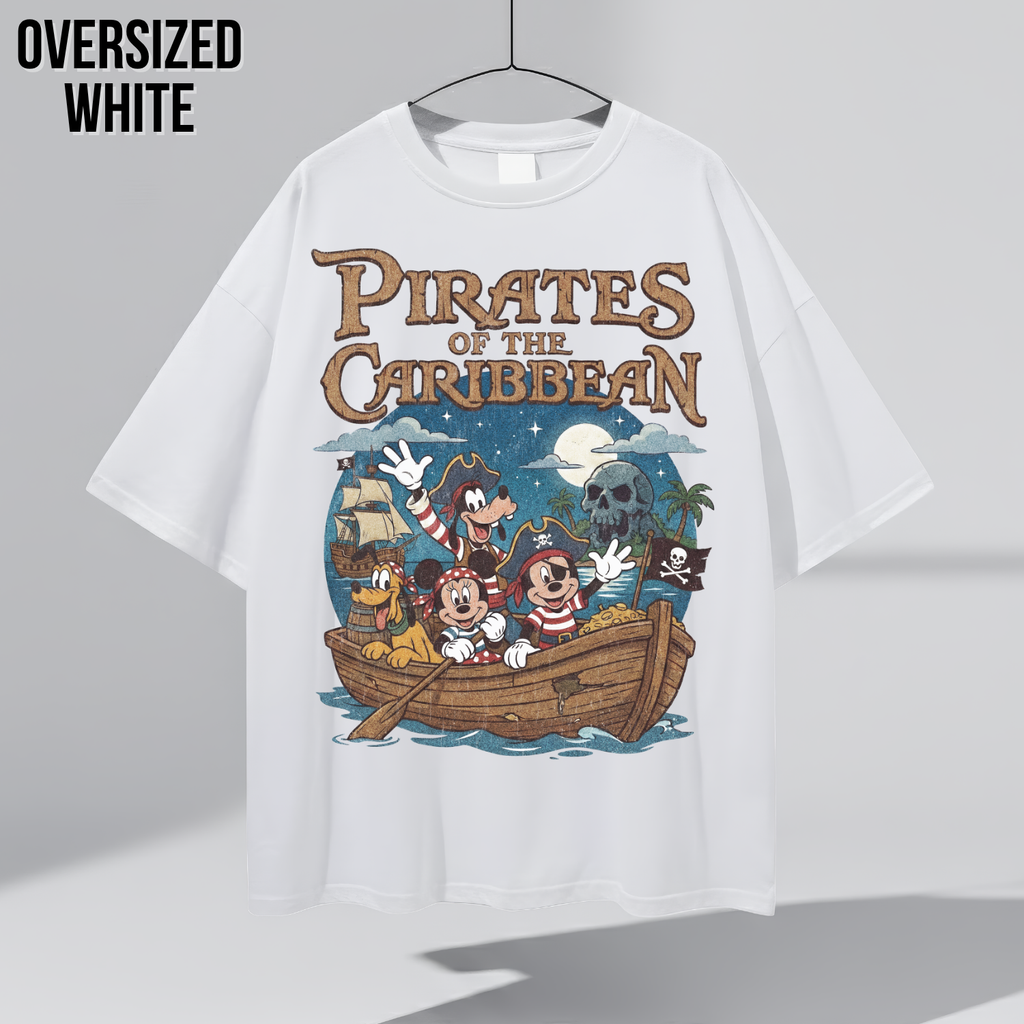 Mickey & Friends Pirates of the Caribbean Shirt - Disneyland Pirates Ride Tee