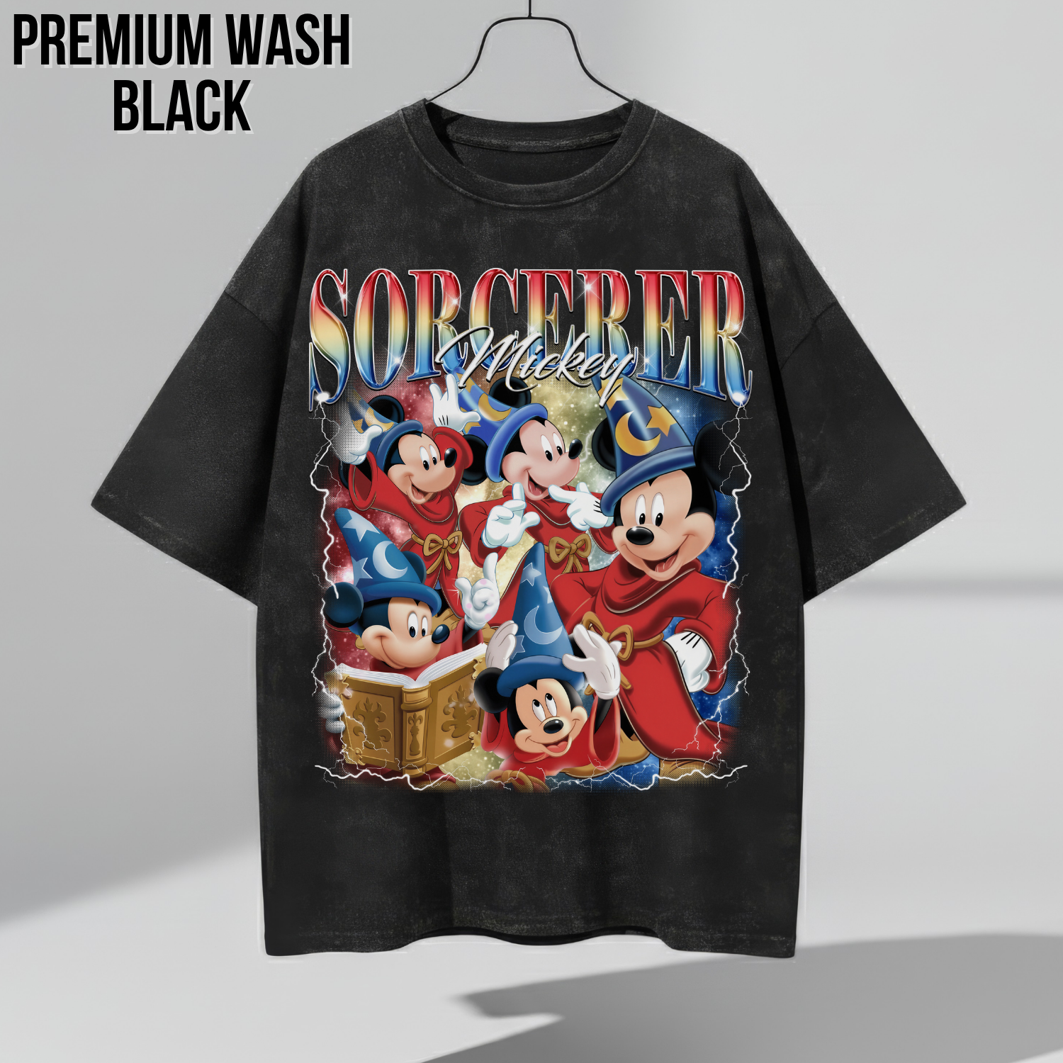 Mickey Mouse Shirt – Sorcerer Mickey Graphic Tee