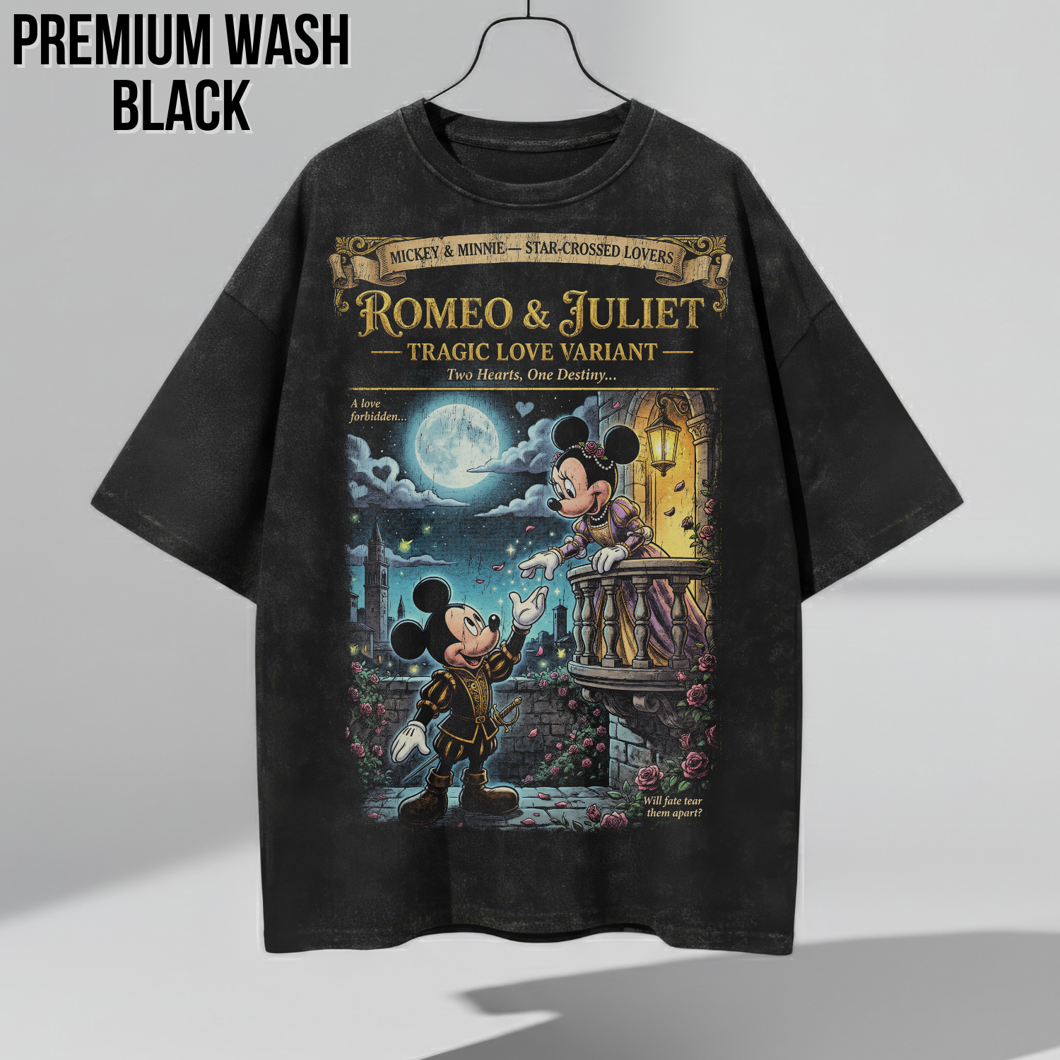 Vintage Mickey & Minnie Romeo & Juliet Shirt – Disney Love Story Variant