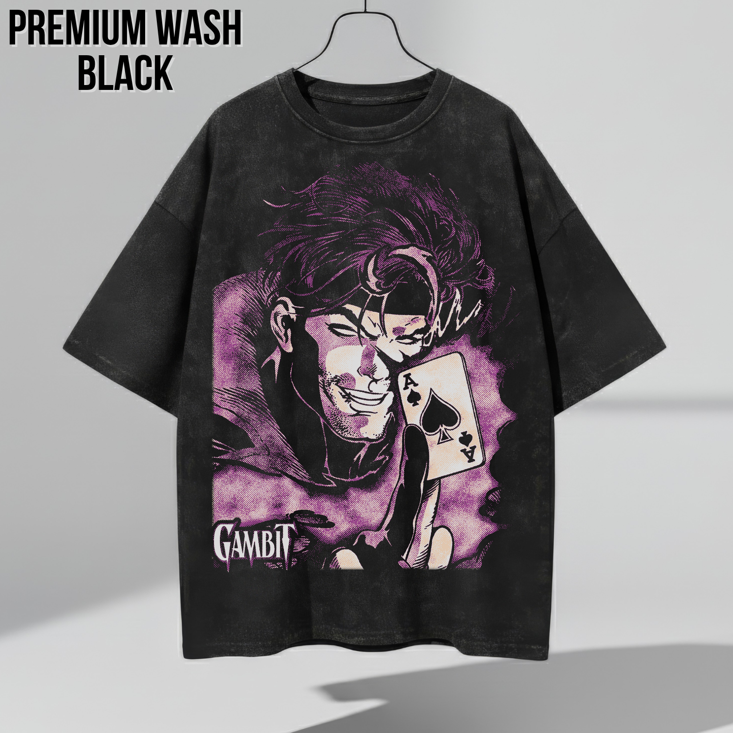 Gambit X-Men Shirt – Gambit Ace of Spades Comic Graphic Tee, Gambit Marvel Fan Gift, Remy LeBeau X-Men Shirt, Marvel Mutant Graphic Tee