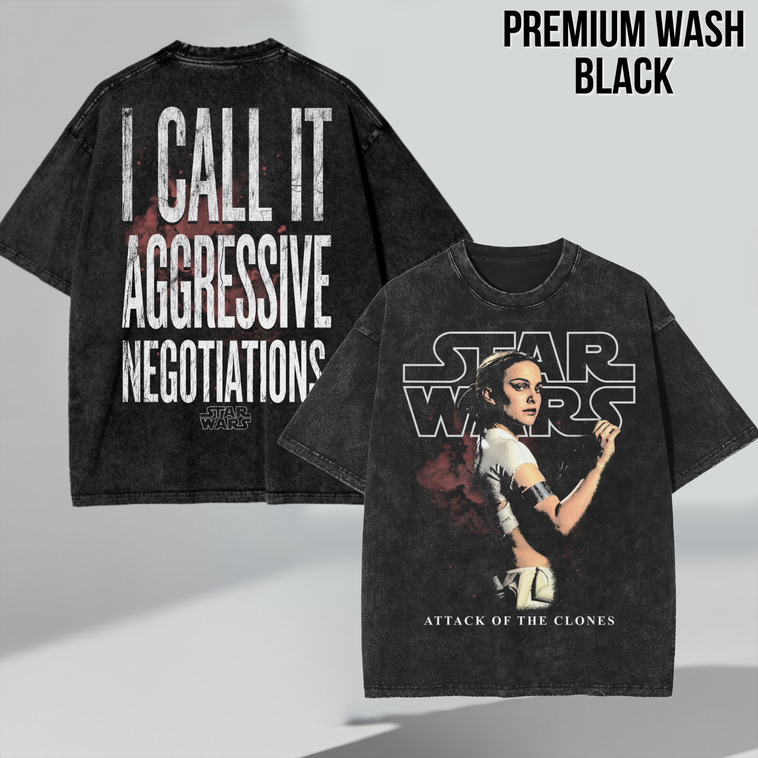 Star Wars Padme Amidala Shirt – I Call It Aggressive Negotiations Tee