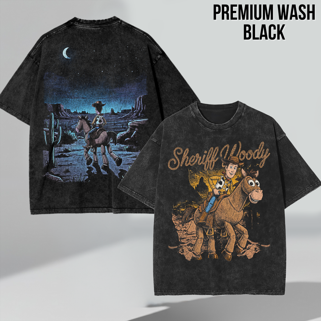 Sheriff Woody Toy Story Shirt – Vintage Woody & Bullseye Tee