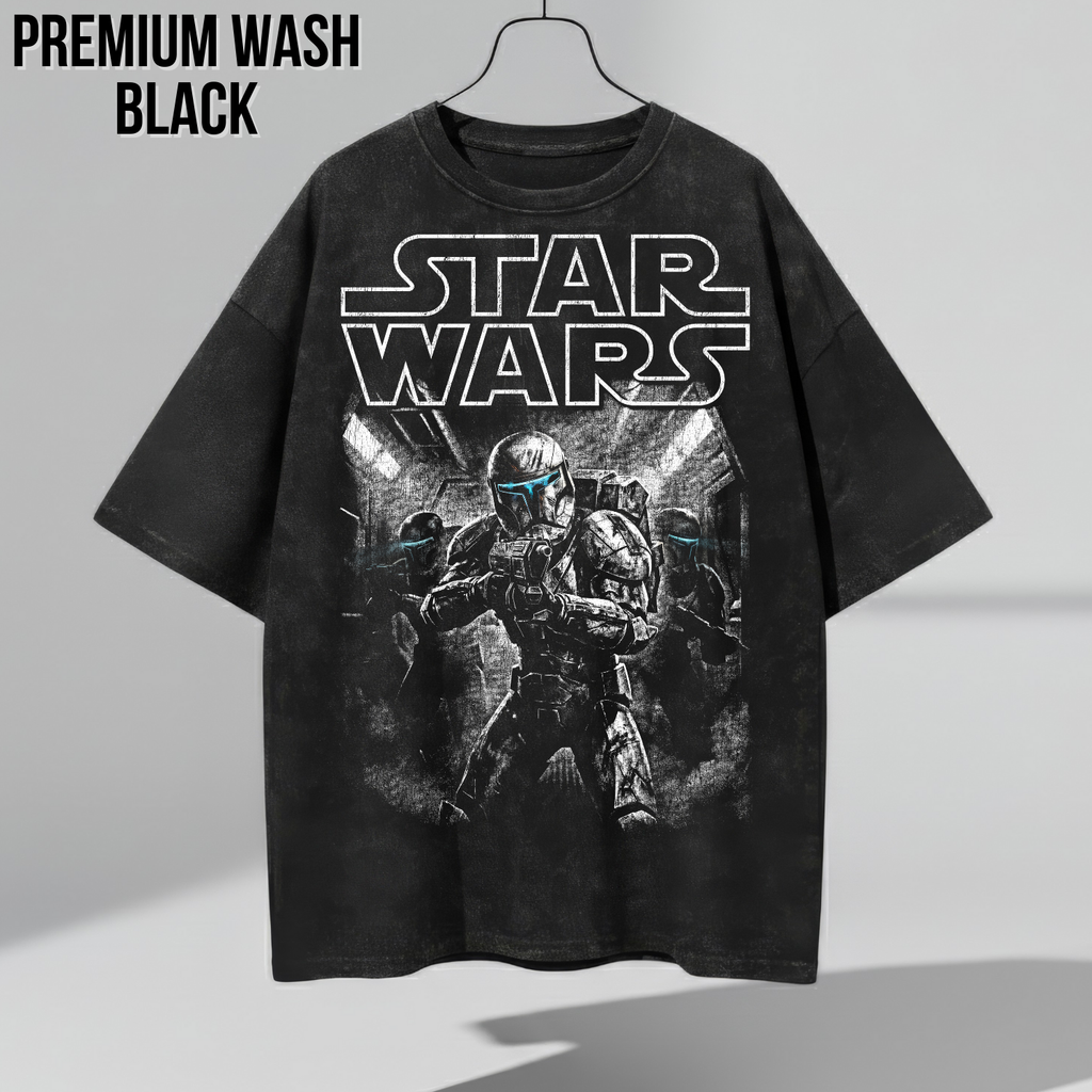 Star Wars Clone Commando Shirt: Delta Squad Vintage Tee