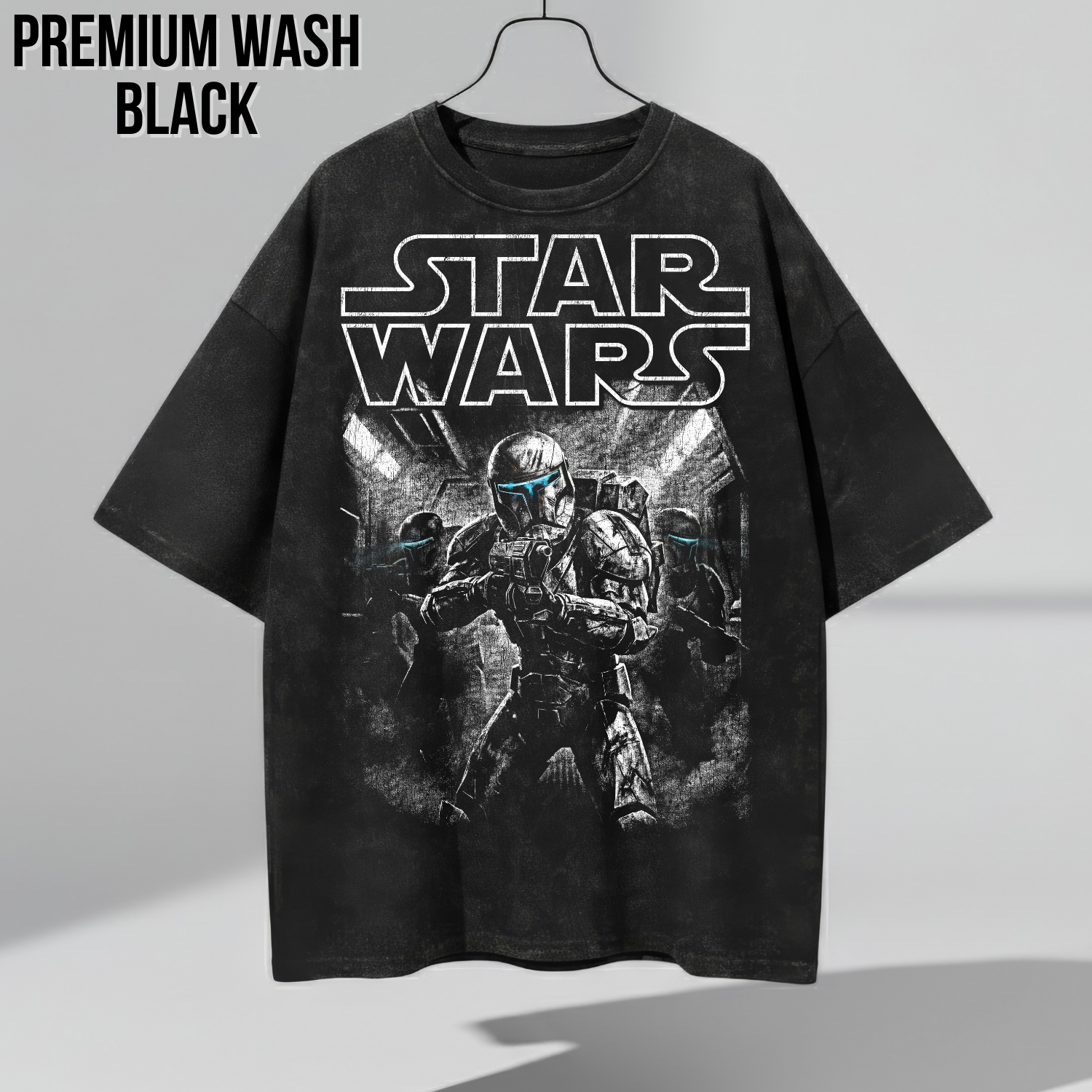 Star Wars Clone Commando Shirt: Delta Squad Vintage Tee