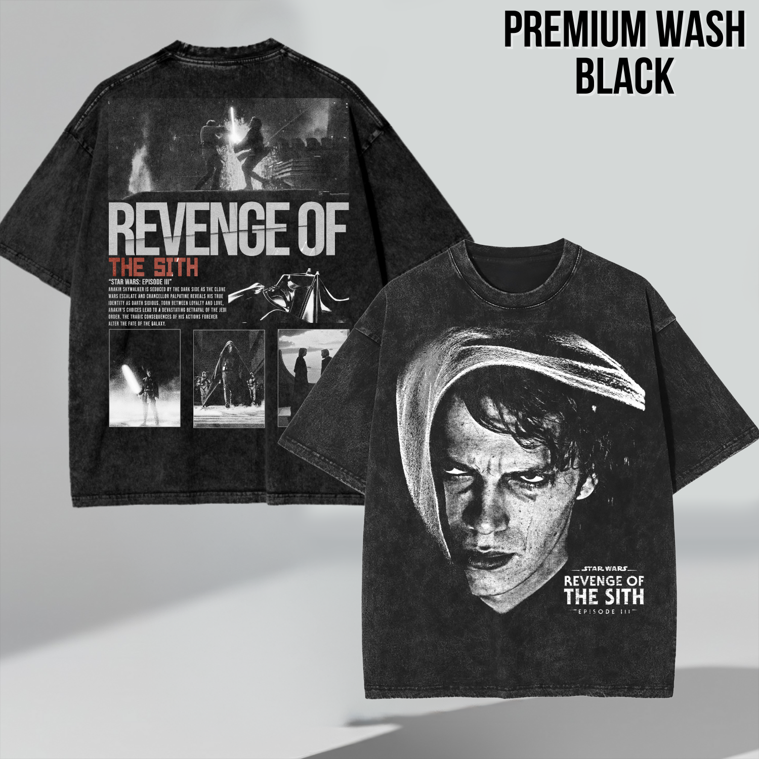 Revenge of the Sith Shirt: Anakin Skywalker Vintage Star Wars Tee