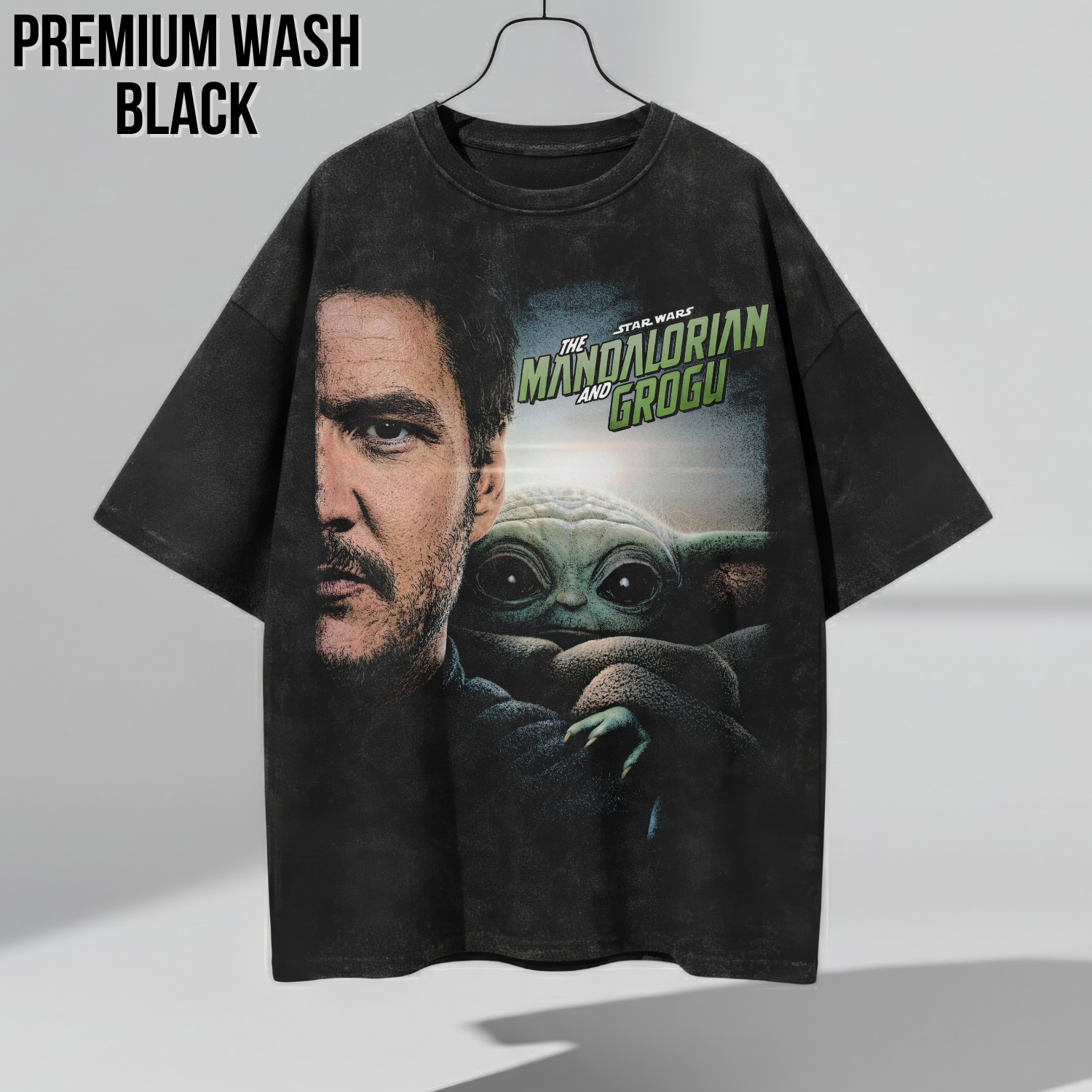 The Mandalorian & Grogu Shirt – Vintage Star Wars Graphic Tee