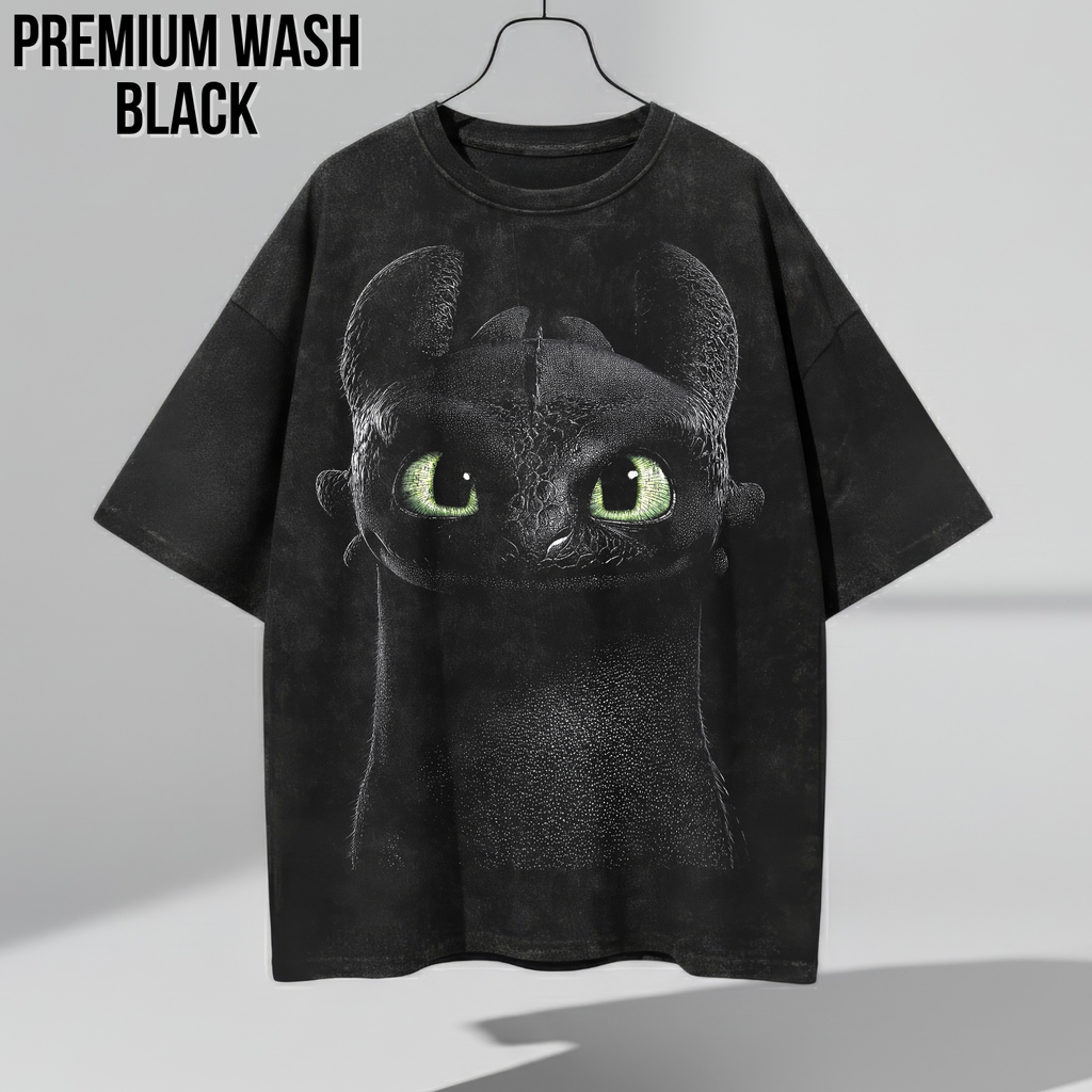 Toothless Shirt – How To Train Your Dragon Close Up Graphic Tee, Toothless Night Fury Fan Gift