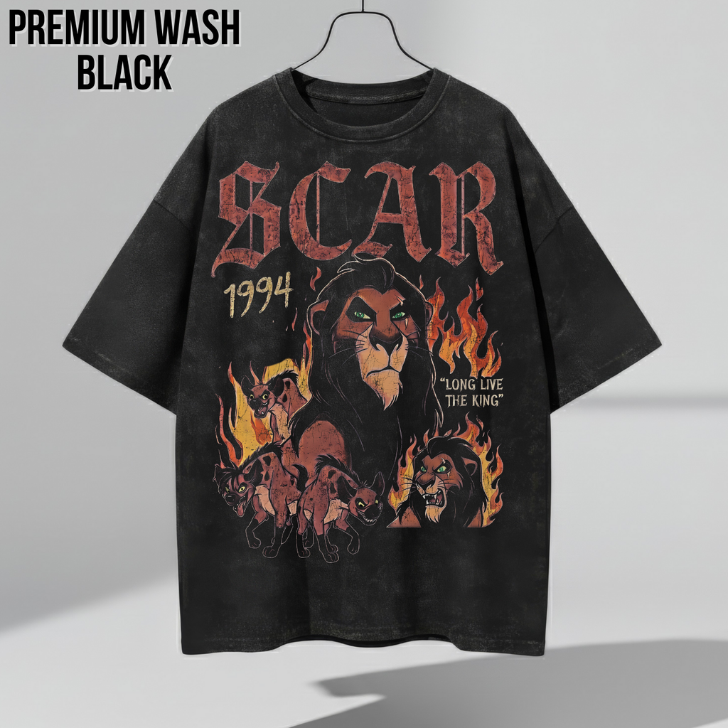Vintage Scar Shirt - The Lion King 1994 Shirt