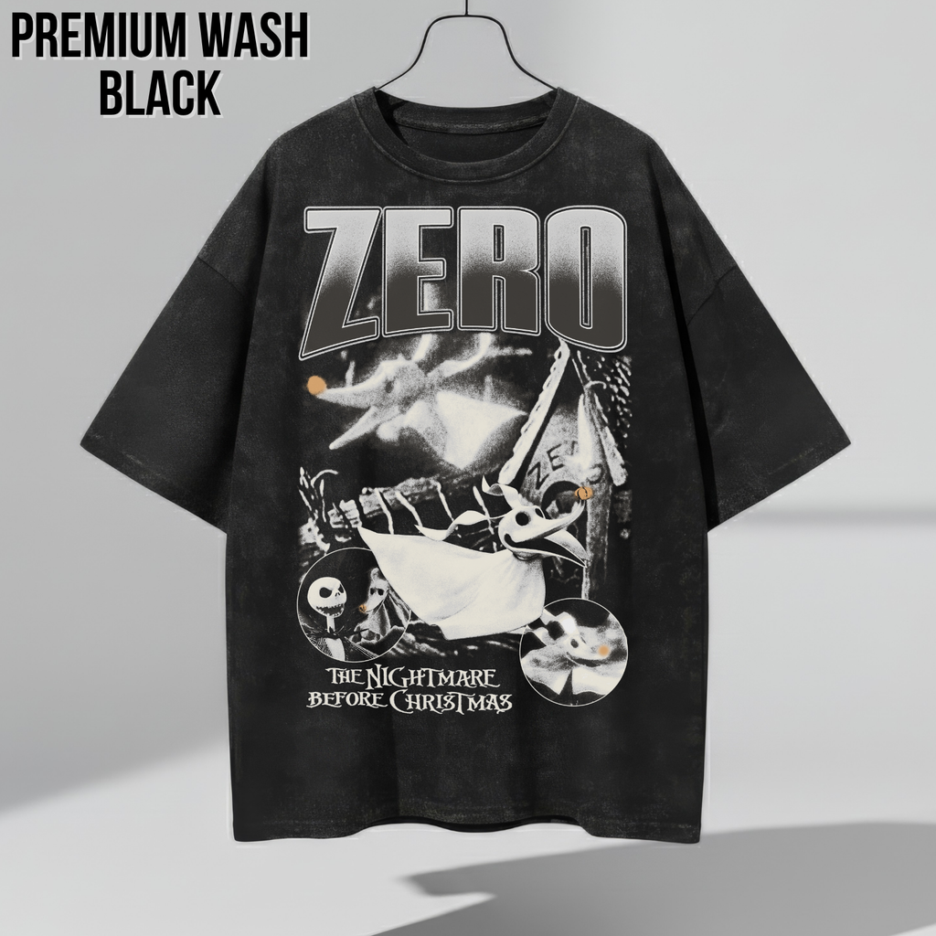 Nightmare Before Christmas Zero Shirt – Jack Skellington Ghost Dog Graphic Tee