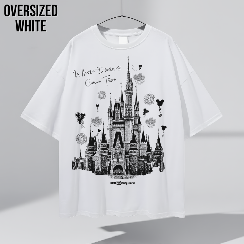 Disney Castle Shirt – Where Dreams Come True Disneyworld Tee