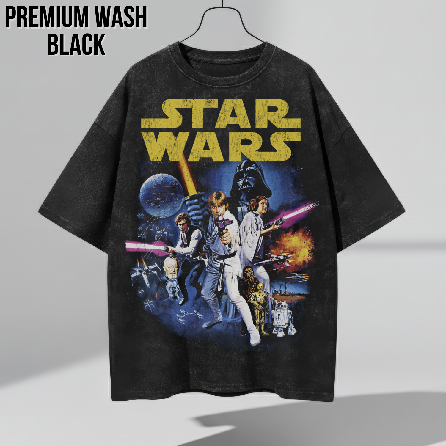 Vintage Star Wars Shirt - Classic 1977 Star Wars Poster Tee