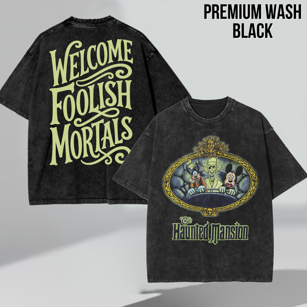 Disneyland Haunted Mansion Shirt - Mickey and Friends Haunted Mansion Tee