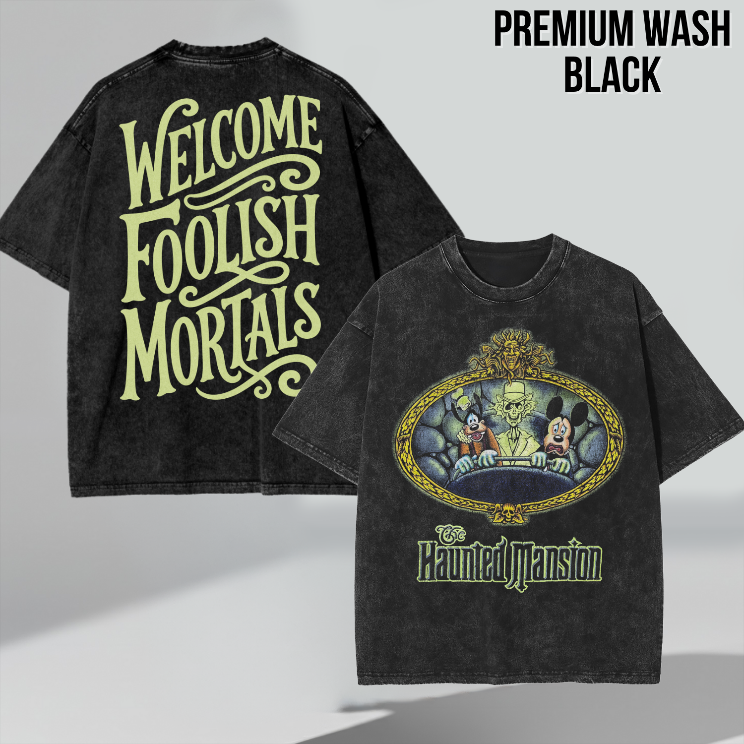 Disneyland Haunted Mansion Shirt - Mickey and Friends Haunted Mansion Tee