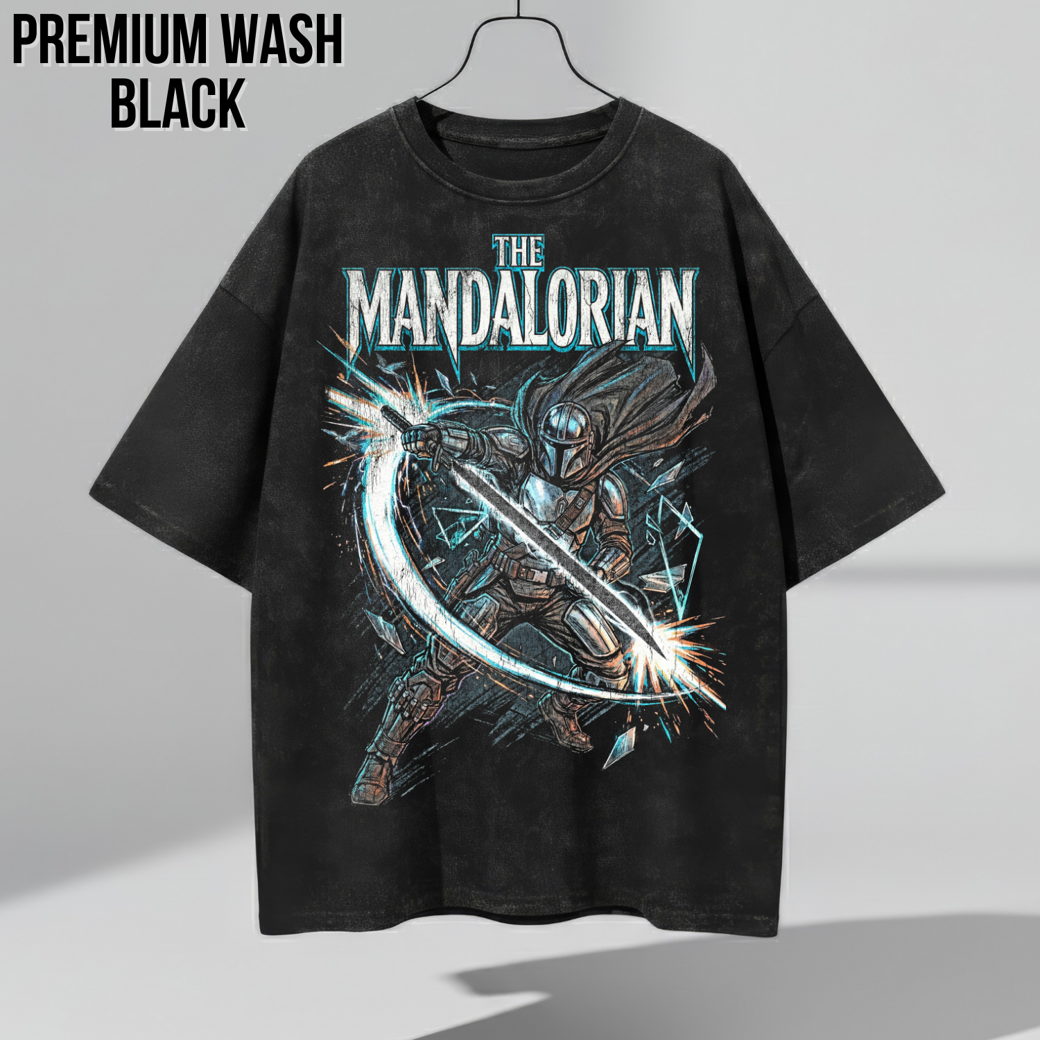 The Mandalorian Darksaber Shirt — Din Djarin Star Wars Tee