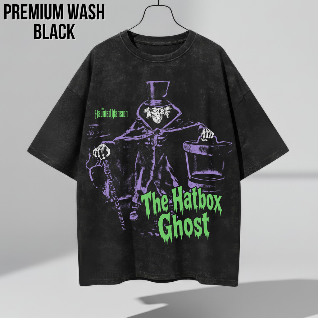 Hatbox Ghost Shirt – Haunted Mansion Hatbox Ghost Tee, Haunted Mansion Graphic Shirt, Disney Halloween Fan Gift, Disney Haunted Mansion Shirt