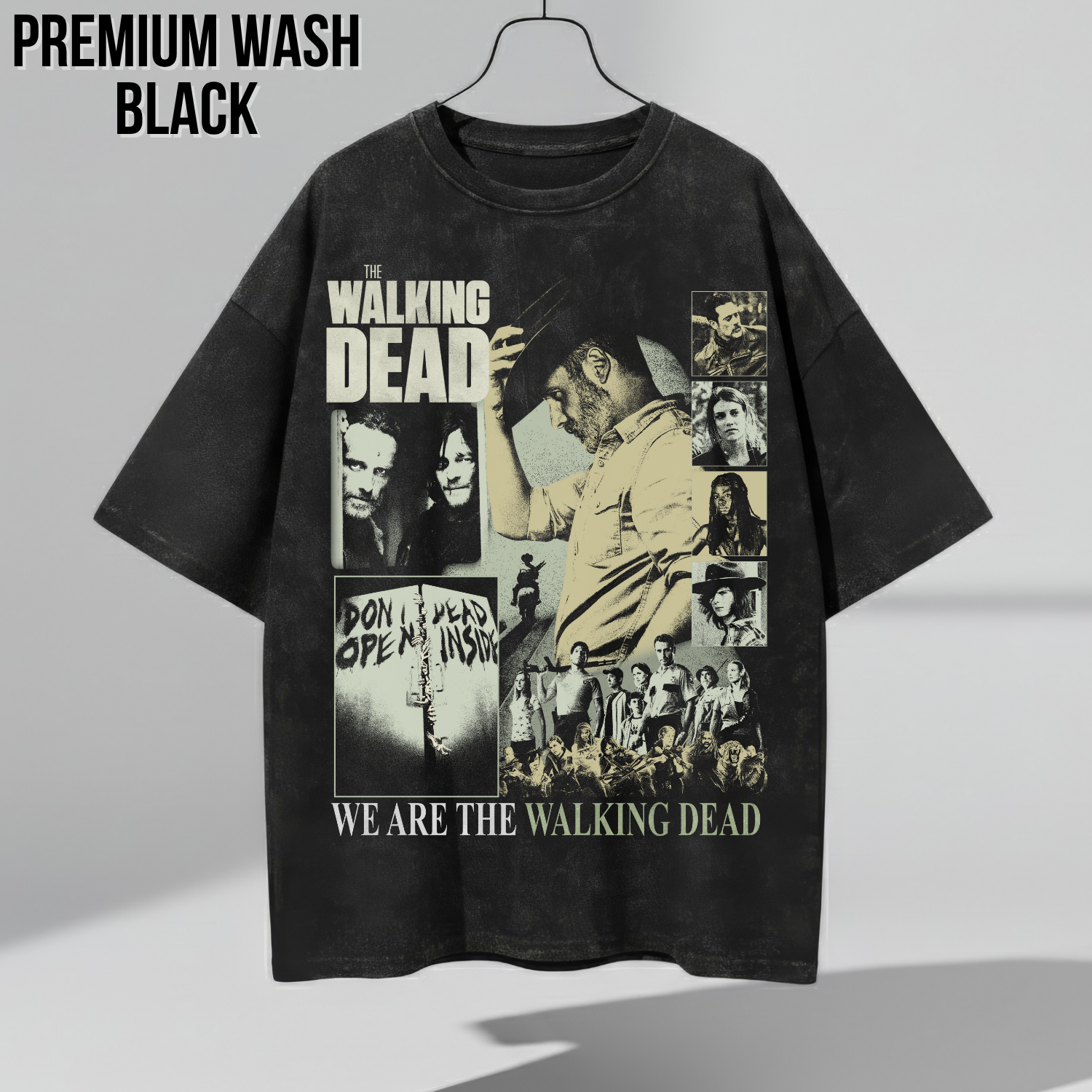The Walking Dead Shirt – Rick Grimes Vintage Graphic Shirt