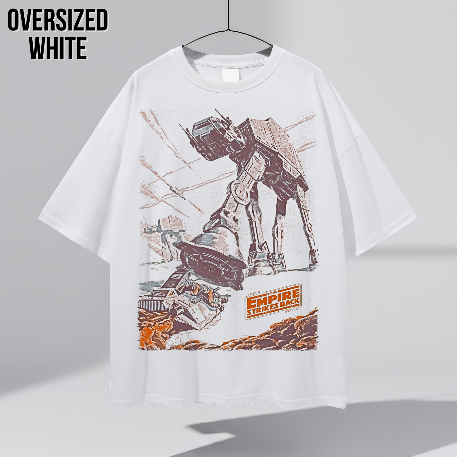 Star Wars Empire Strikes Back Shirt – AT-AT Battle of Hoth Graphic Tee