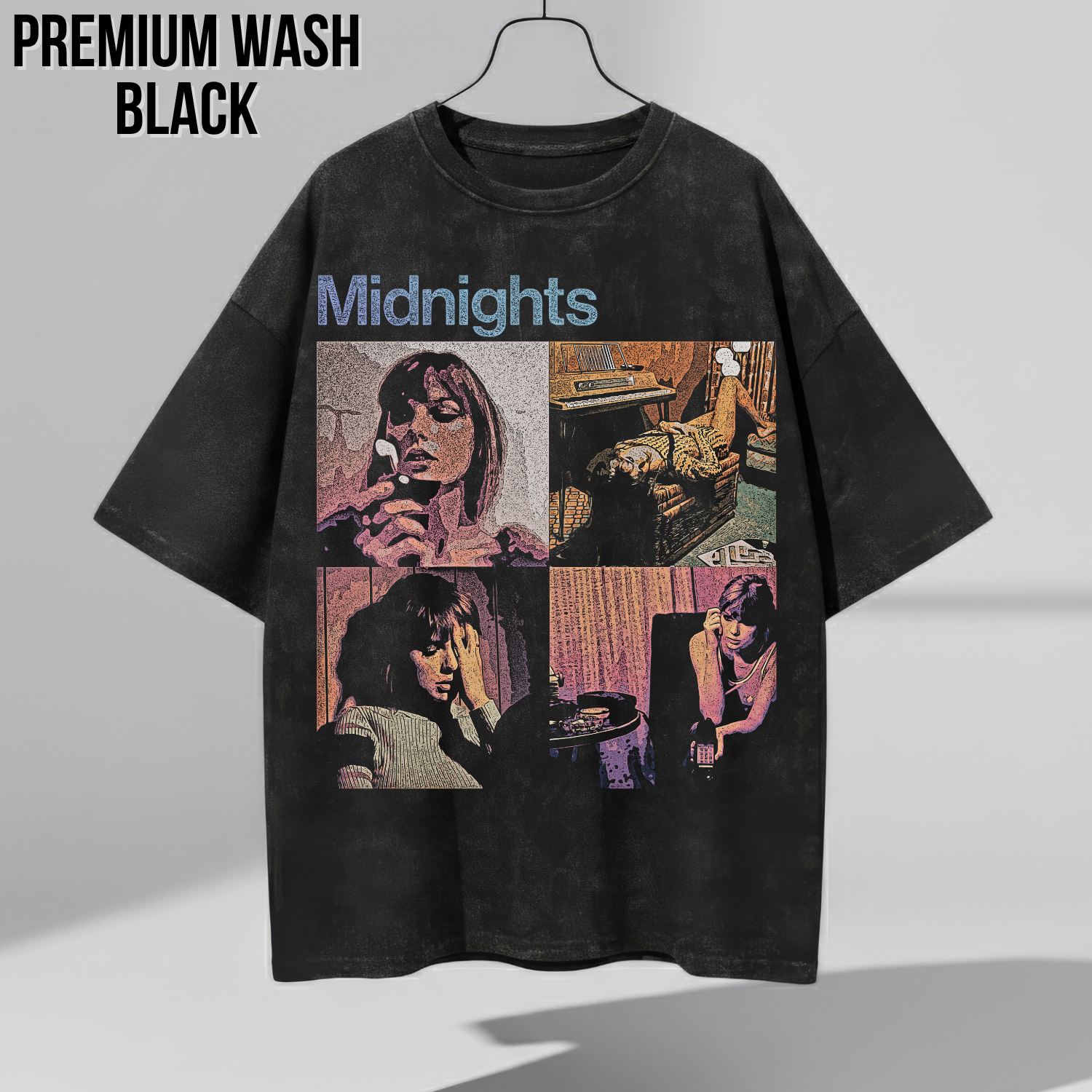 Taylor Swift Midnights Shirt – Vintage Bootleg Midnights Album Graphic Shirt, Swiftie Fan Gift, Taylor Swift Merch, Retro Midnights Shirt