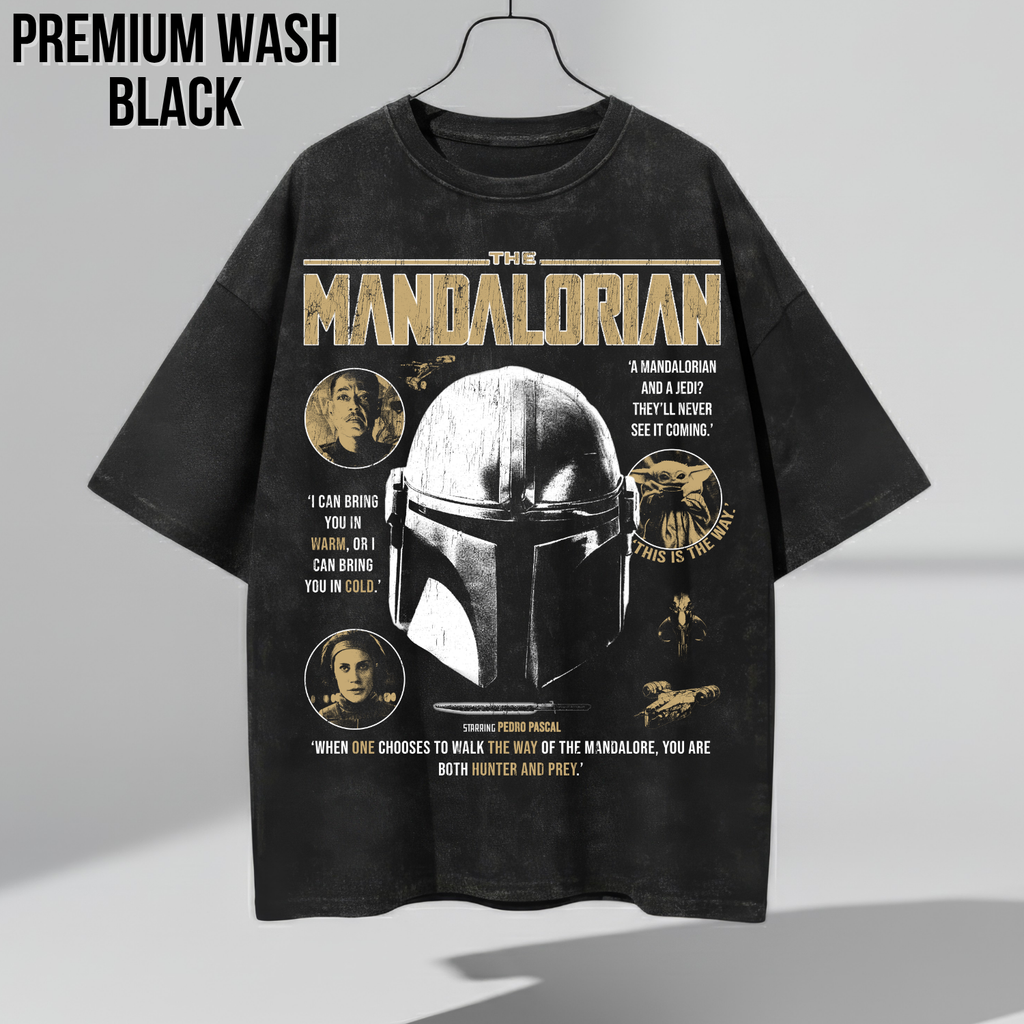 Star Wars The Mandalorian Shirt – This Is The Way Tee, Din Djarin and Grogu Graphic Tee