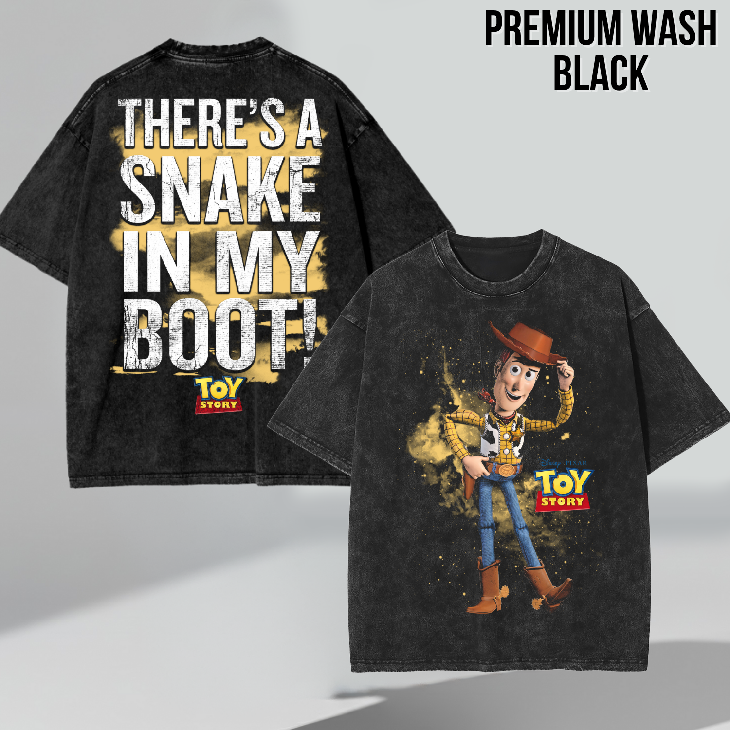 Toy Story Woody Shirt – There’s a Snake in My Boot Tee