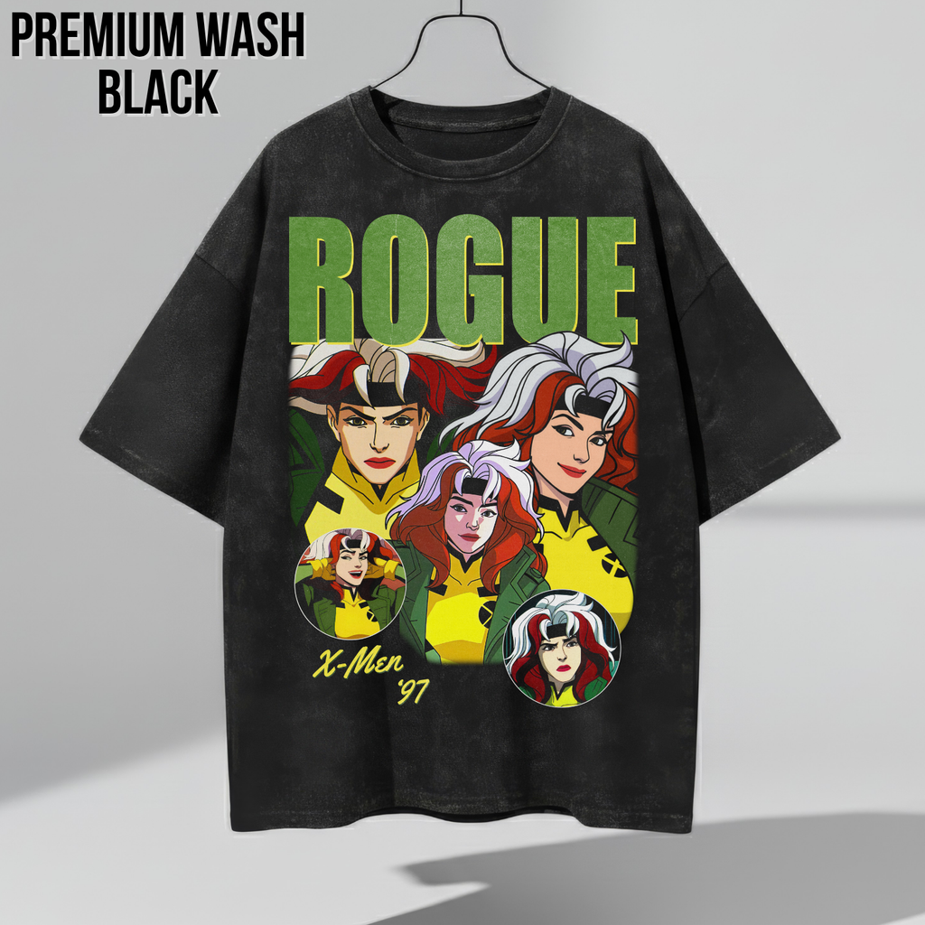 Rogue X-Men 97 Shirt – X-Men '97 Rogue Collage Graphic Tee, Rogue Marvel Fan Gift, X-Men Animated Series Shirt, Marvel Mutant Graphic Tee