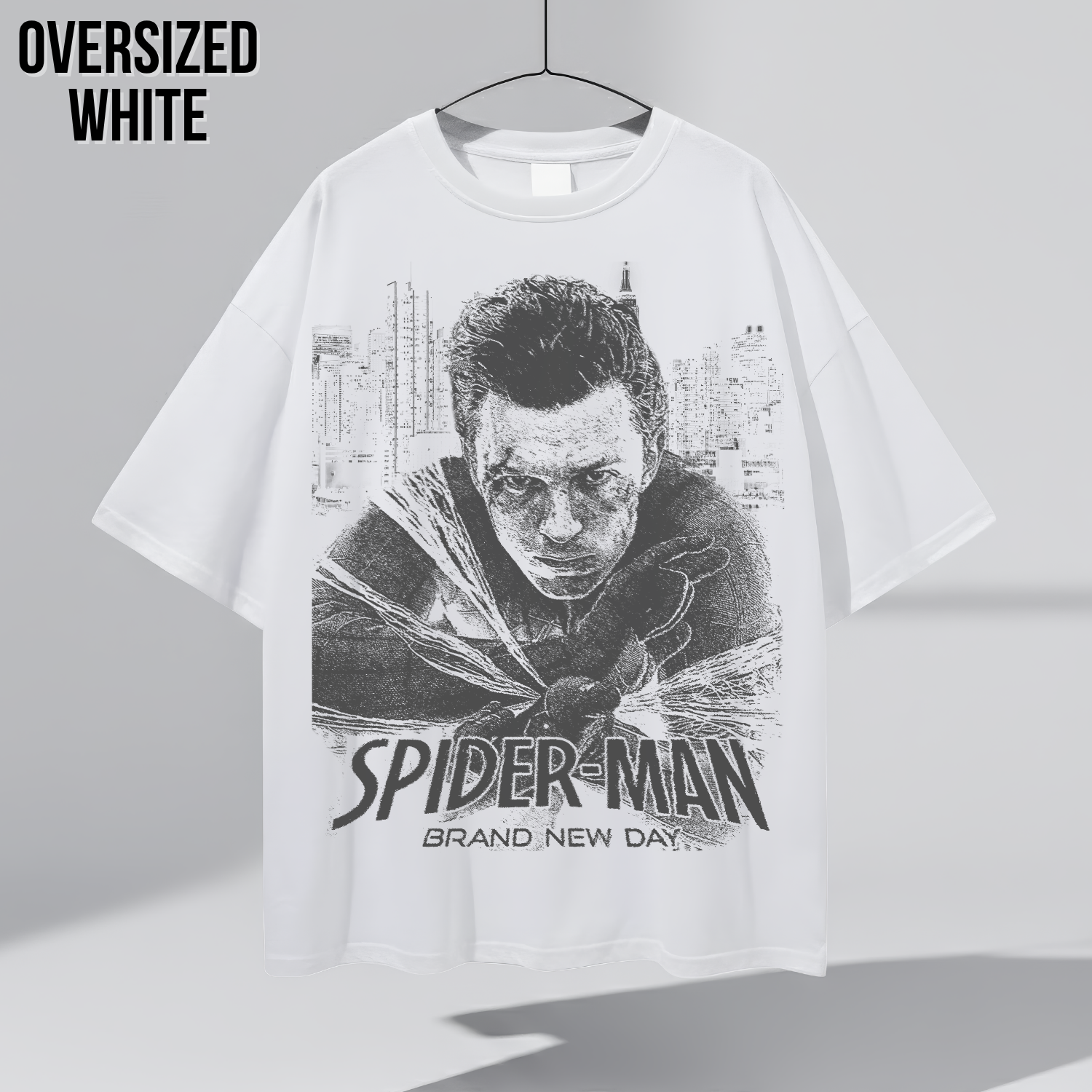 Spider-Man Brand New Day Shirt – Tom Holland Peter Parker Portrait Tee, Spider-Man Brand New Day Graphic Shirt, MCU Spider-Man Fan Gift, Marvel Graphic Tee