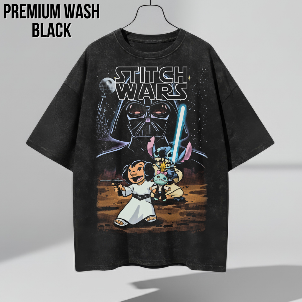 Disney Stitch Wars Shirt – Lilo and Stitch Star Wars Tee