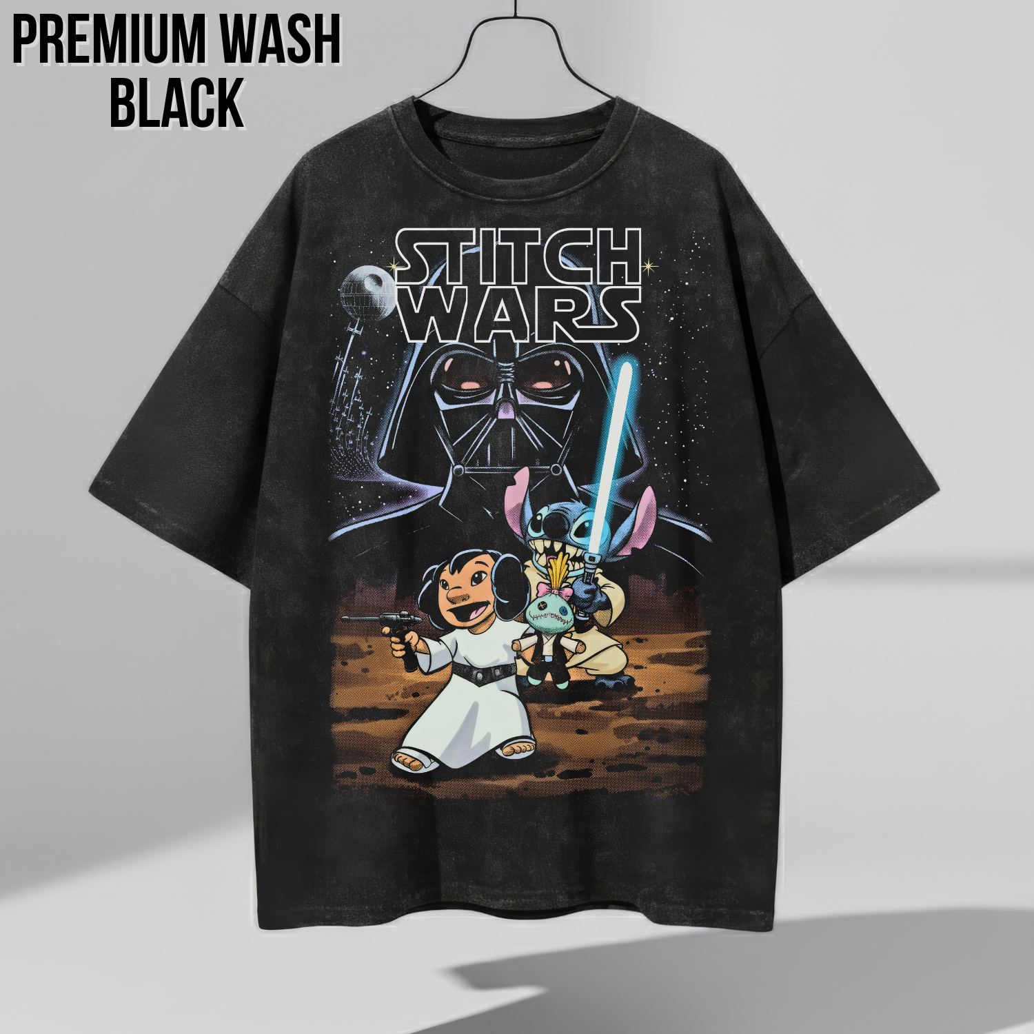 Disney Stitch Wars Shirt – Lilo and Stitch Star Wars Tee