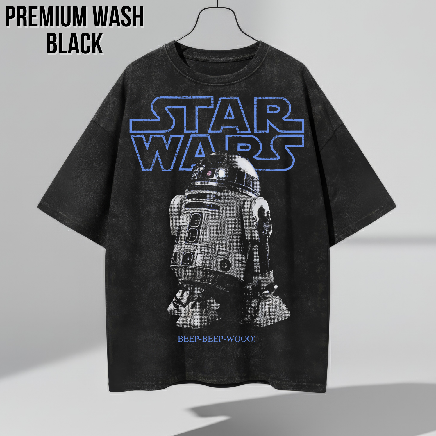 R2-D2 Star Wars Shirt – Star Wars R2-D2 Beep Beep Wooo Graphic Tee, R2-D2 Fan Gift, Star Wars Droid Shirt, Star Wars Fan Graphic Tee
