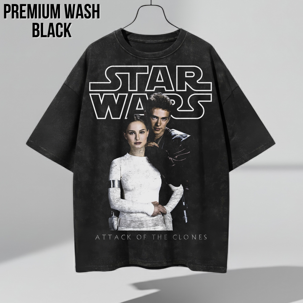 Star Wars Attack of the Clones Shirt - Anakin Padmé Tee