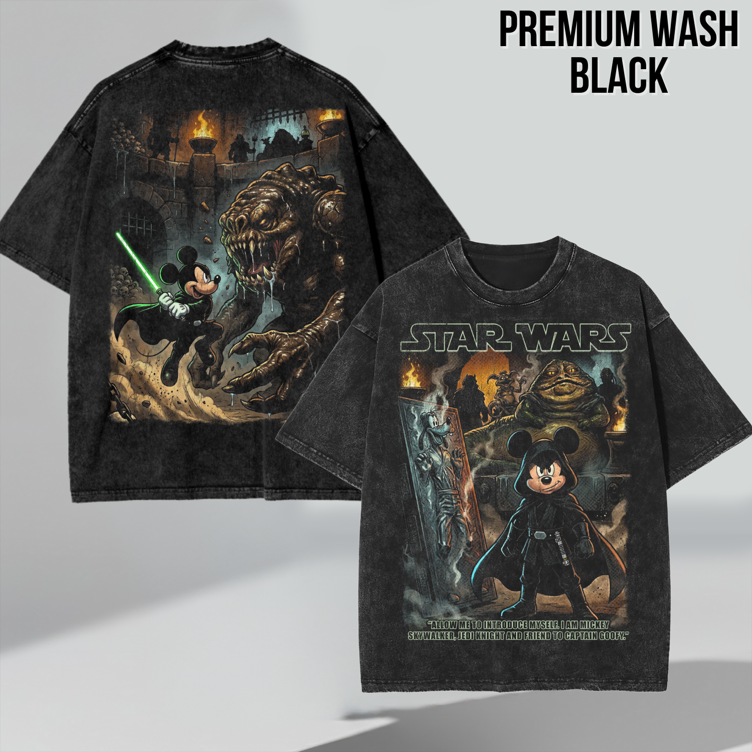 Star Wars Mickey Return of the Jedi Shirt – Disney Star Wars Crossover Tee