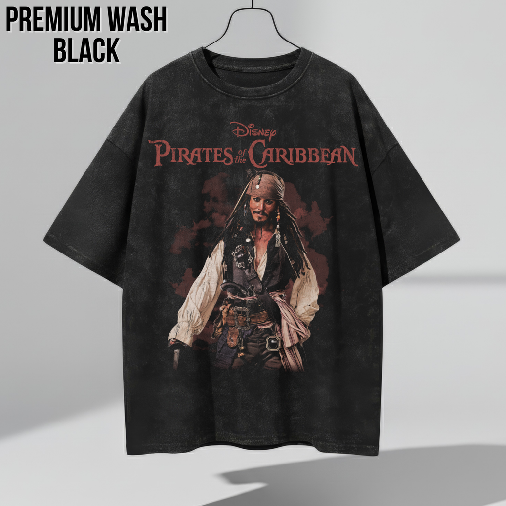 Jack Sparrow Shirt – Disney Pirates of the Caribbean Captain Jack Sparrow Full Body Portrait Tee, Jack Sparrow Fan Gift, Johnny Depp Pirates Graphic Shirt, Disney Pirates Shirt