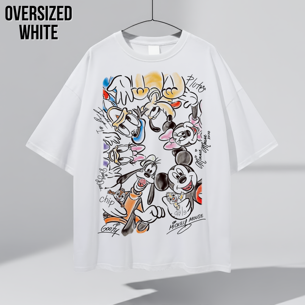 Retro Disney Characters Shirt – Mickey Minnie Friends Shirt