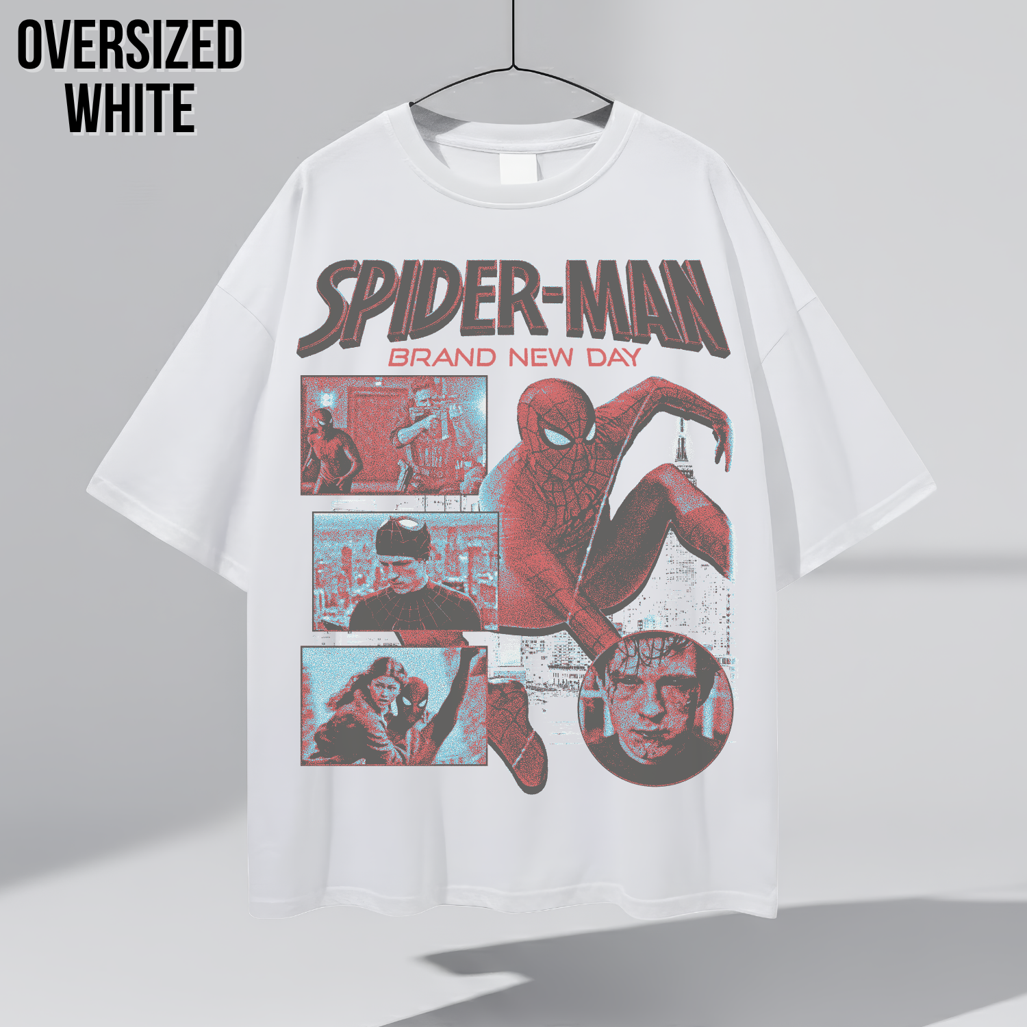 Spider-Man Shirt – Spider-Man Brand New Day Tom Holland Graphic Tee, Spider-Man Marvel Fan Gift, MCU Spider-Man Shirt, Marvel Graphic Tee