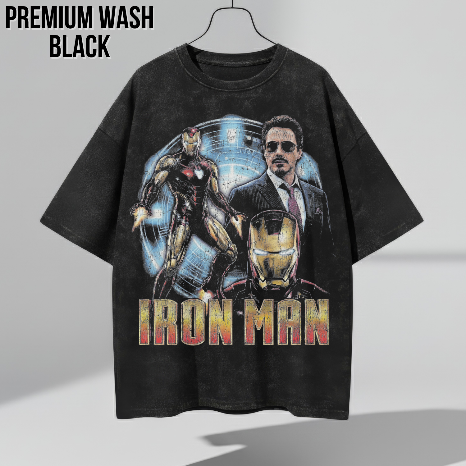 Marvel Iron Man Shirt – Tony Stark Iron Man Bootleg Graphic Tee