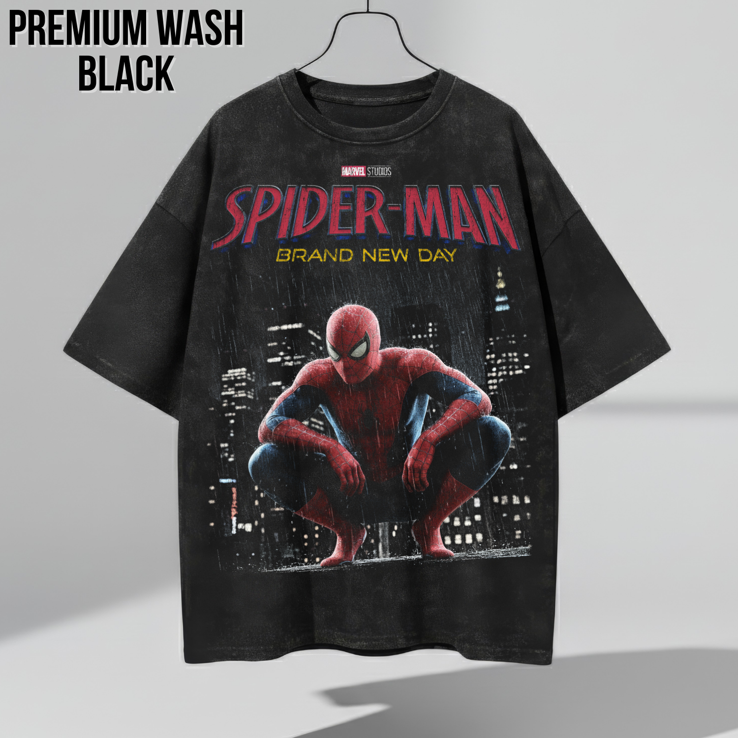 Spider-Man Brand New Day Shirt: Marvel Tom Holland Spider Man Movie Tee