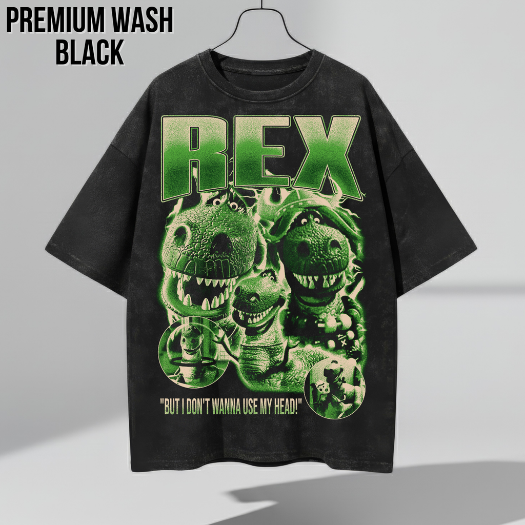 Toy Story Rex Shirt – But I Don't Wanna Use My Head Graphic Tee, Rex Dinosaur Fan Gift, Pixar Disney Toy Story Shirt