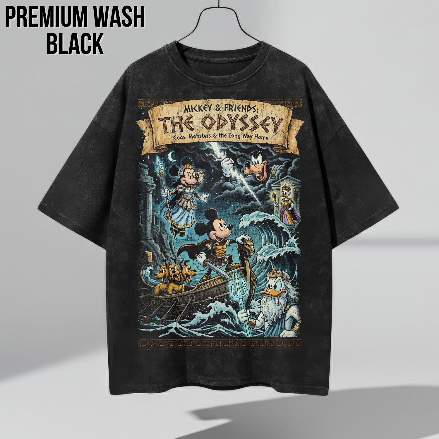 Mickey & Friends: The Odyssey Shirt – Greek Mythology Disney Tee