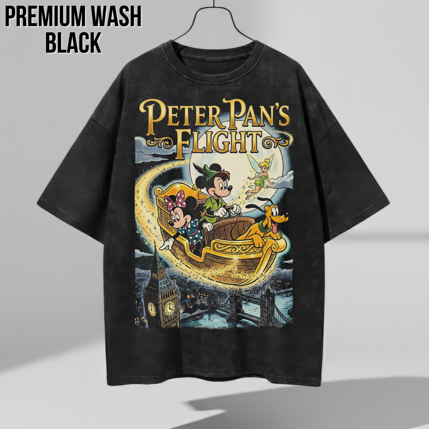 Vintage Peter Pan’s Flight Shirt – Disney Ride TeeMickey Minnie, Tinker Bell Shirt, Disneyland Trip Shirt, Magic Kingdom Ride Tee