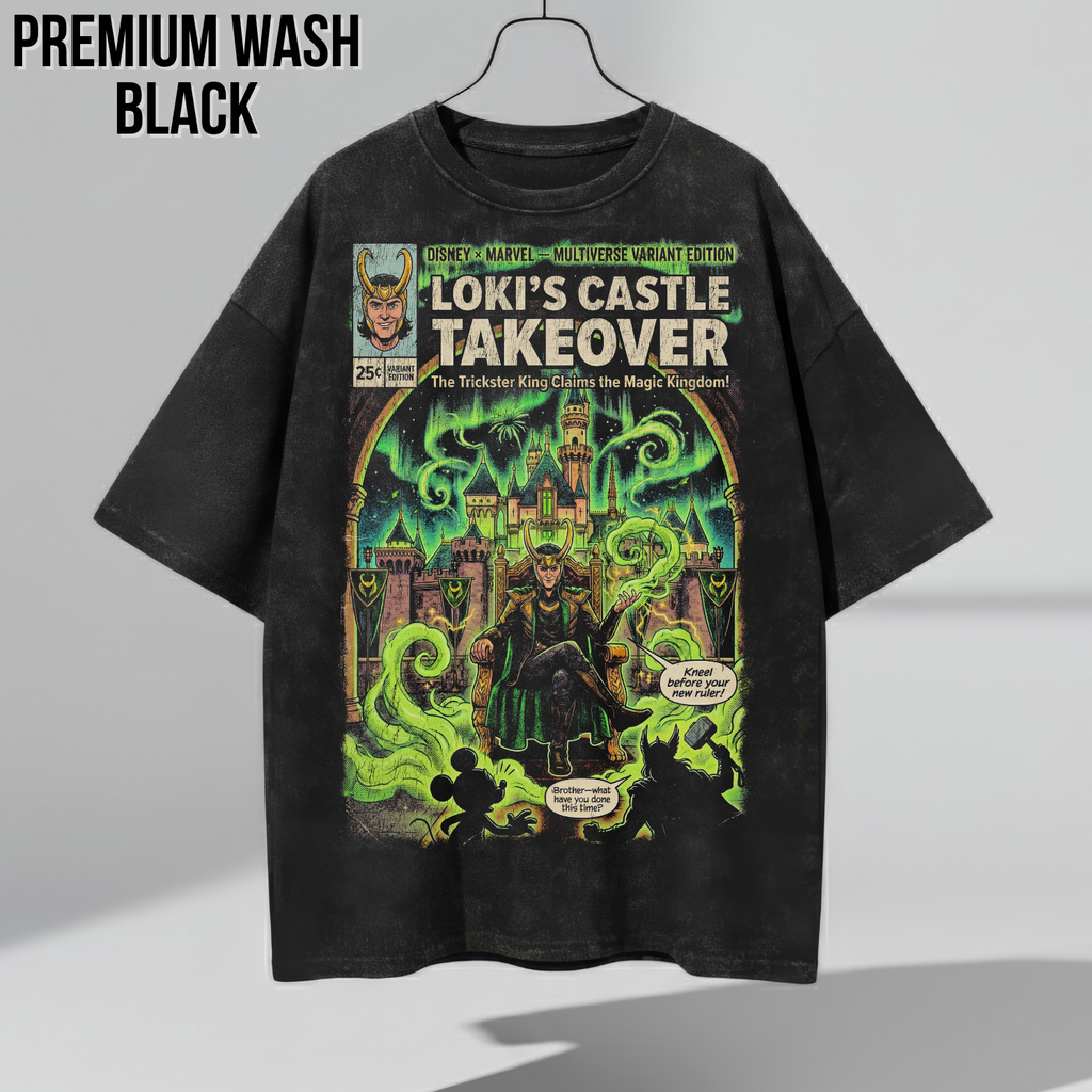 Loki Disneyworld Shirt – Disney Marvel Vintage Comic Tee
