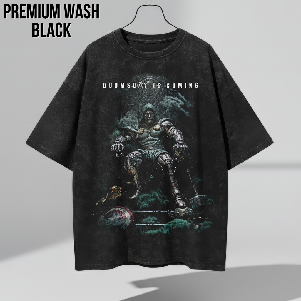 Doctor Doom Shirt – Doomsday Is Coming Doctor Doom Throne Tee, Avengers Doomsday Fan Gift, Doctor Doom Marvel Graphic Shirt, MCU Villain Shirt 2026