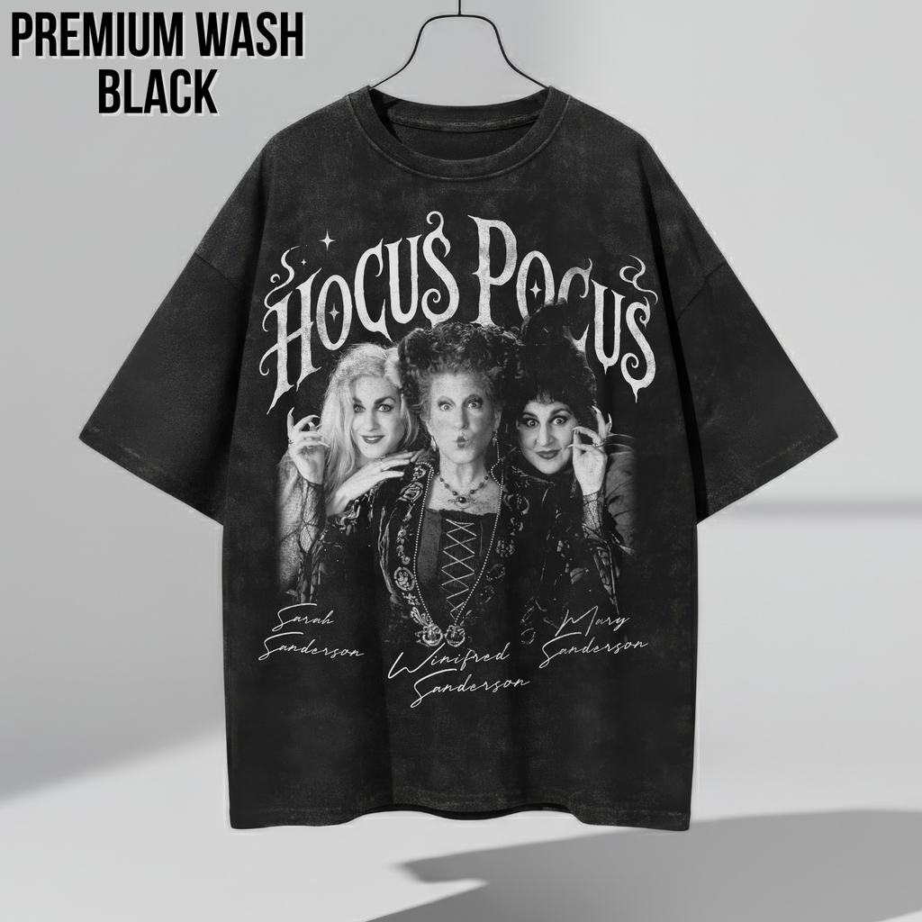 Hocus Pocus Shirt – Sanderson Sisters Tee, Hocus Pocus Graphic Shirt, Halloween Fan Gift, Winifred Sarah Mary Sanderson Shirt