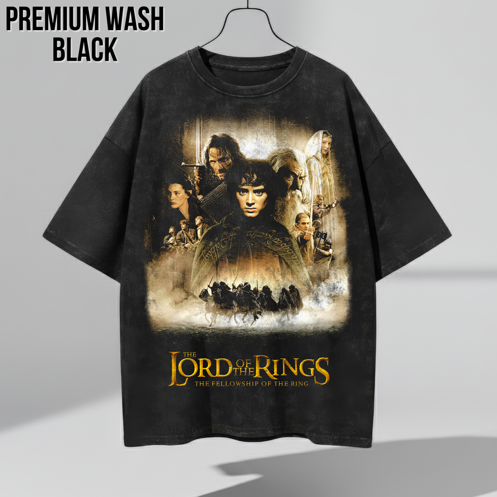 Lord of the Rings Shirt – Fellowship of the Ring Graphic Tee