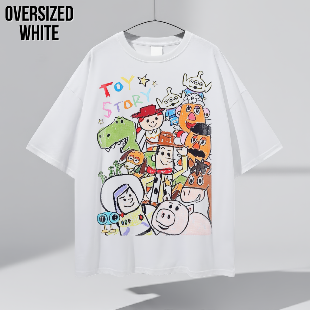 Toy Story Sketch Shirt – Hand Drawn Pixar Characters Tee, Cute Toy Story Shirt